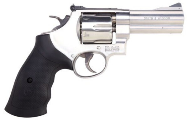 Smith & Wesson 610 10mm, 4" Barrel, Black Synthetic Grip, Stainless Steel Finish 6rd, CA Compliant