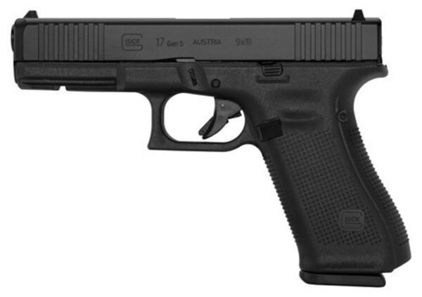 Glock G17 Gen5 9mm, 4.49" Barrel, Fixed Sights, 10rd - Image 2