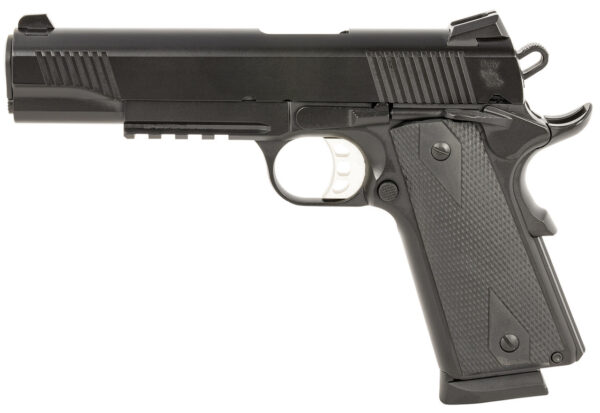 Tisas 1911 Duty 45 ACP, 5" Cold Hammer Forged Barrel, Black Cerakote Finish, 10rd - Image 2