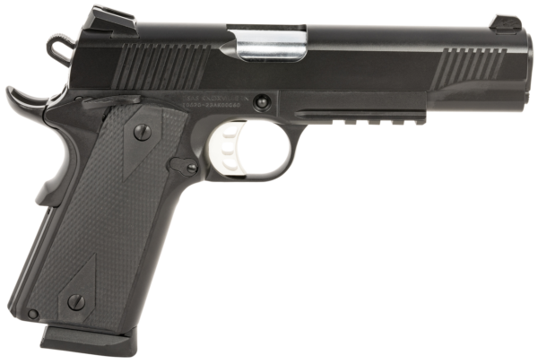 Tisas 1911 Duty 45 ACP, 5" Cold Hammer Forged Barrel, Black Cerakote Finish, 10rd