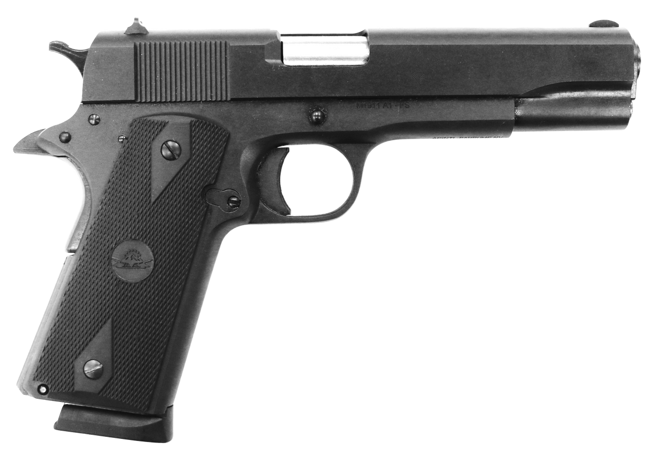 Rock Island GI Entry 45 ACP, 5" Barrel, Black, Fixed Sights, 8rd