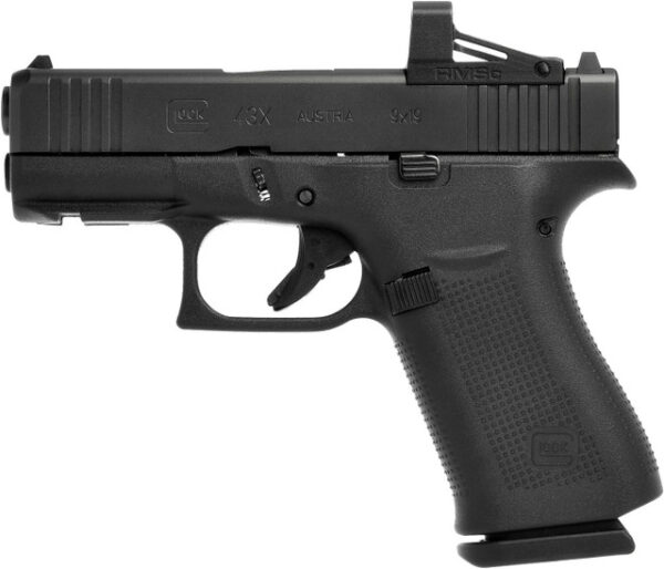 Glock 43X MOS TALO Edition 9mm, 3.41" Barrel, Black, Shield RMSc Sight, 10rd - Image 2